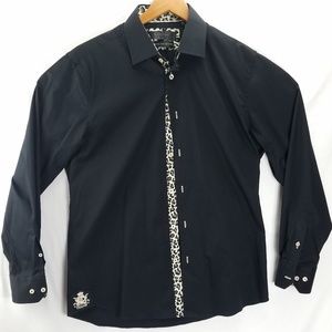 Coogi Luxe Stretch Men's L Button Up LongSleeve M1